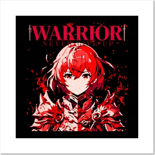 Warrior Girl Posters and Art